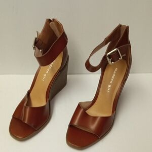 Madden Girl Women's Brown Wedge Sandals